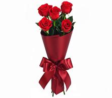 Букет 5 Красных роз Эдлесс Лав в Константиновском