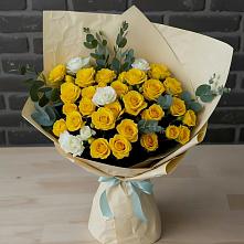 Букет цветов из:  Розы в Константиновском