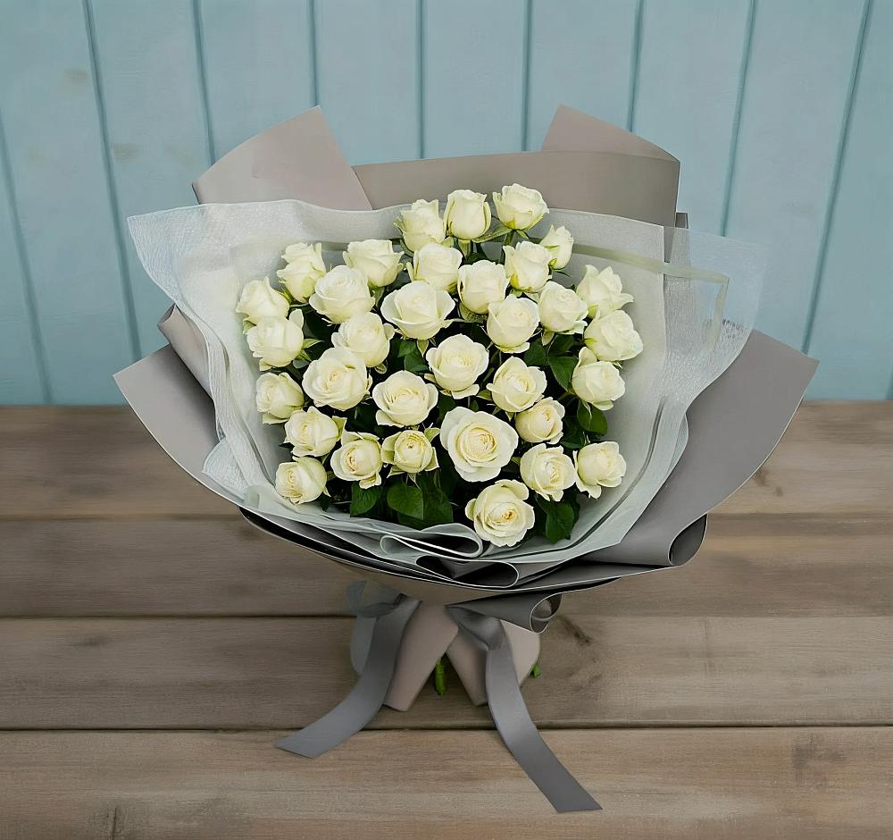 Букет Белоснежная нежность в Константиновском