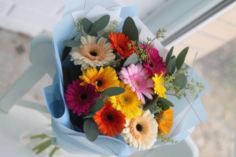 Букет цветов из: Герберы в Константиновском