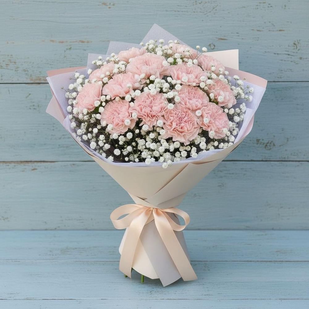 Букет цветов из: Гвоздики в Константиновском