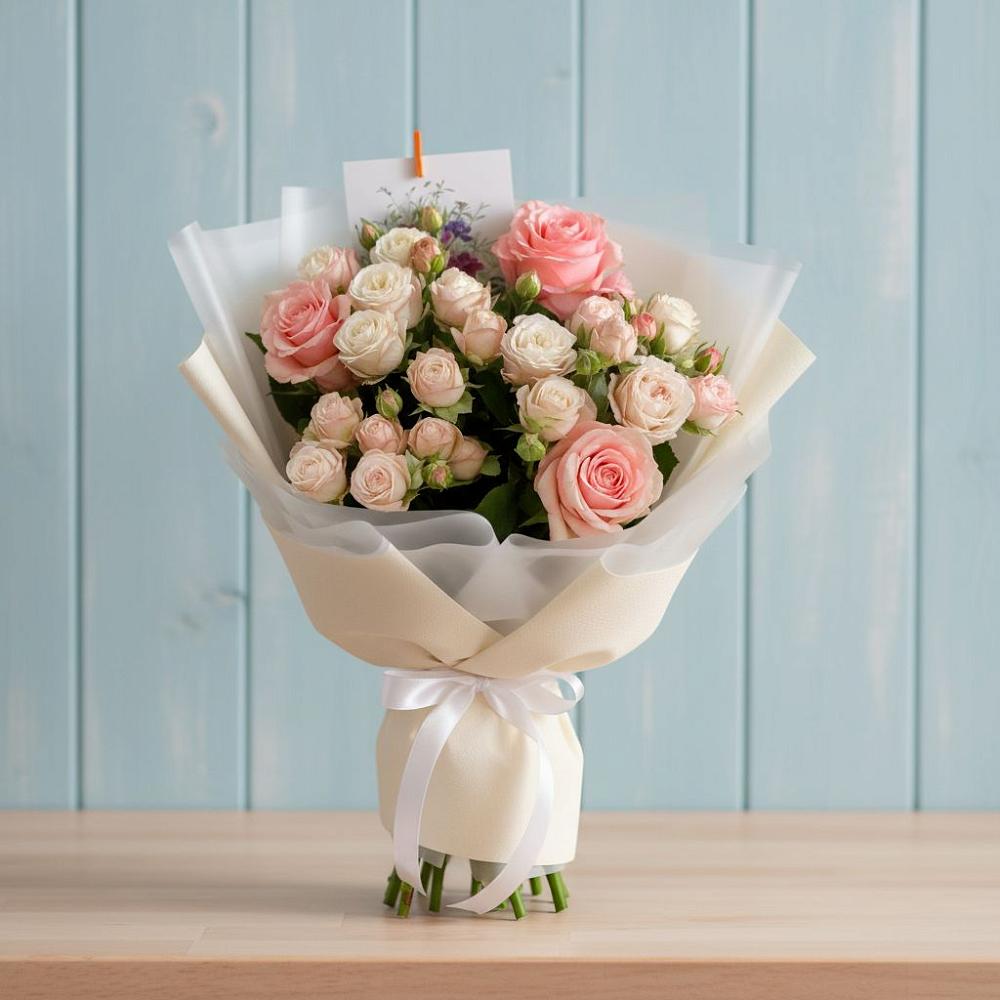 Букет цветов из: Розы в Константиновском