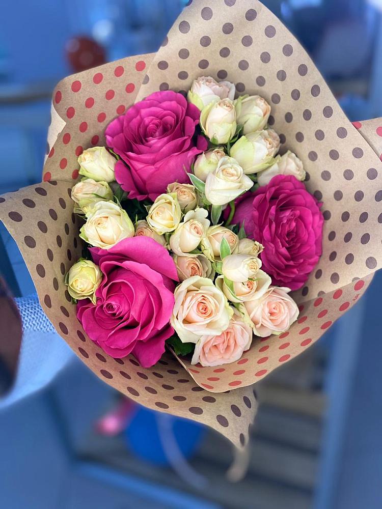 Букет цветов из: Розы в Константиновском