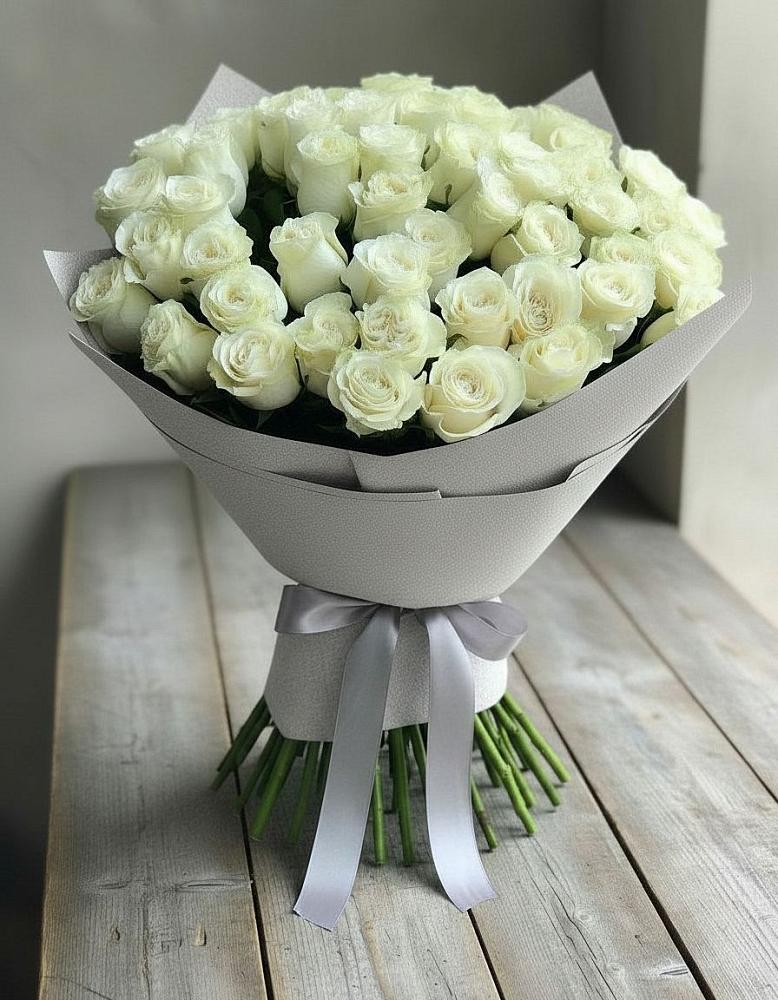 Букет 35 Белых роз в Константиновском