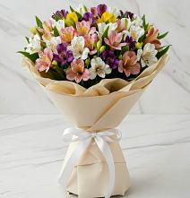 Букет цветов из:  Альстромерии в Константиновском