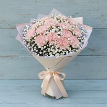 Букет цветов из:  Гвоздики в Константиновском