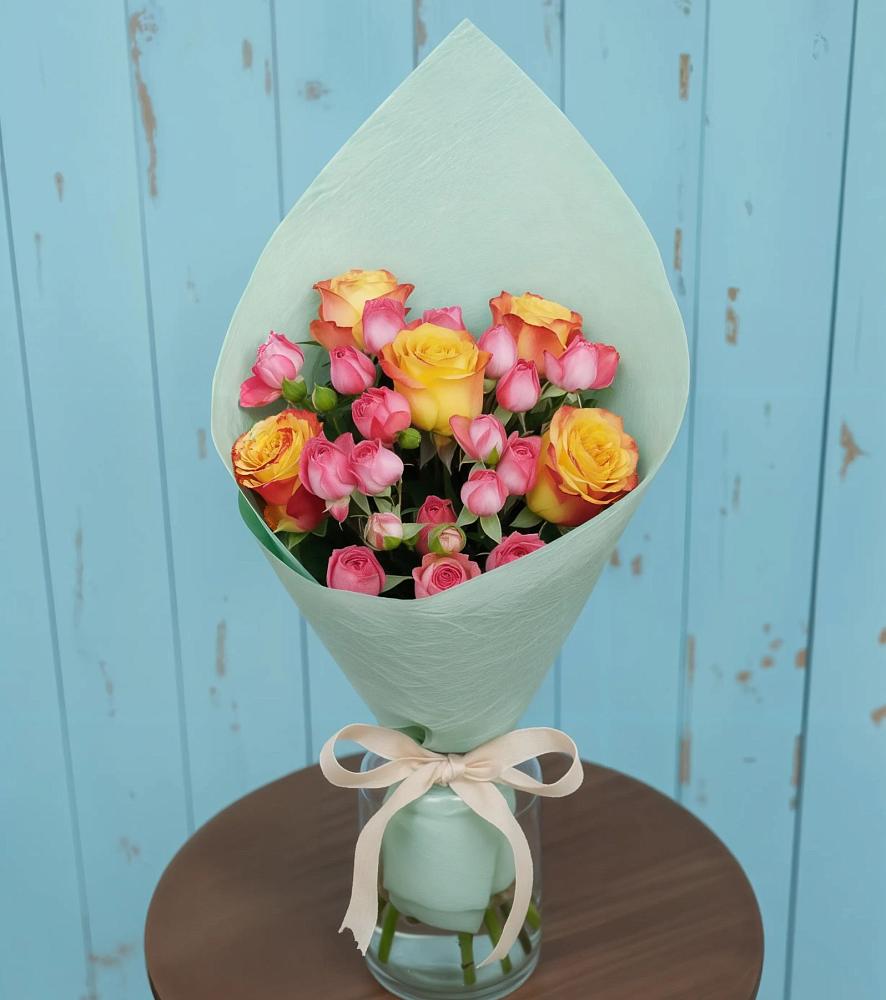 Букет цветов из: Розы в Константиновском