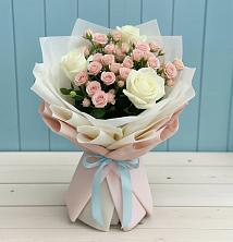 Букет цветов из:  Розы в Константиновском