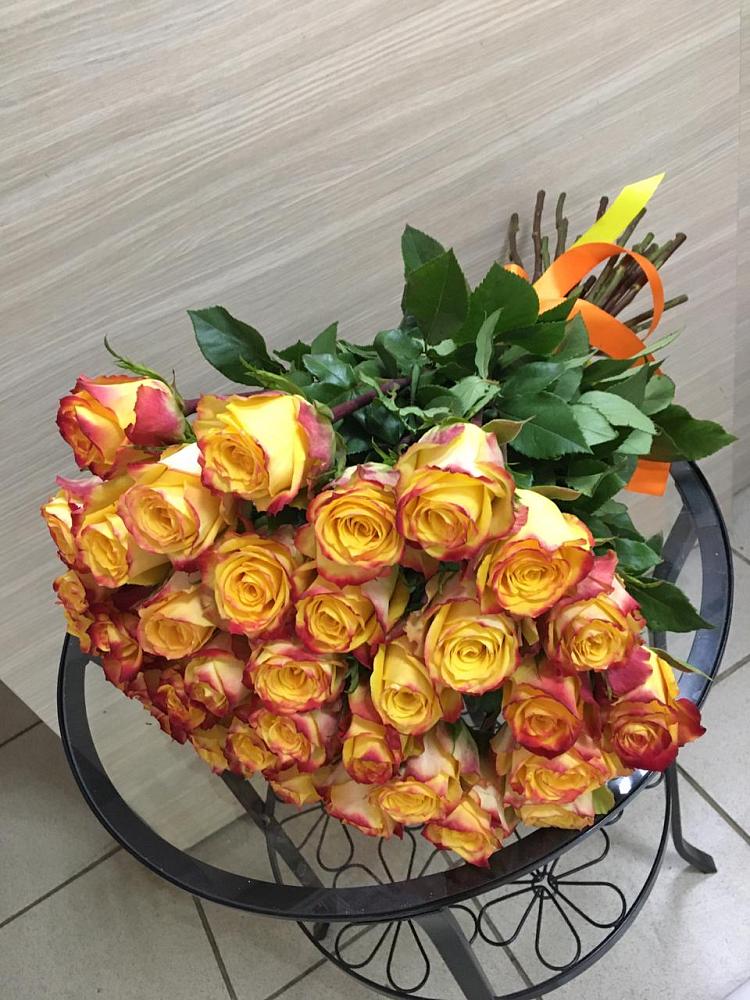 Букет Желтые розы в Константиновском