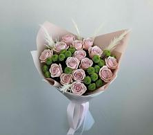 Букет цветов из:  Розы и Хризантемы в Константиновском