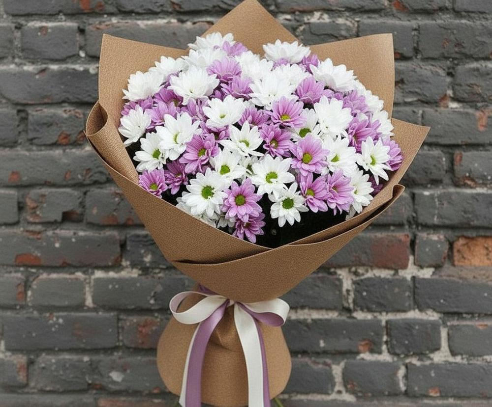 Букет цветов из: Хризантемы в Константиновском