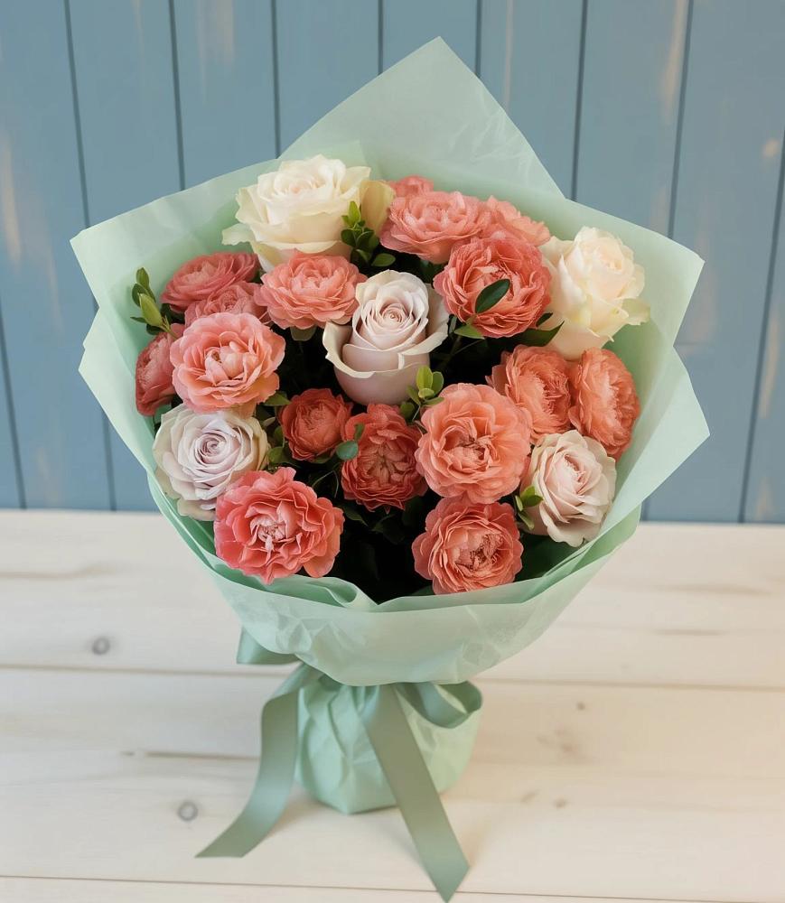 Букет цветов из: Розы в Константиновском