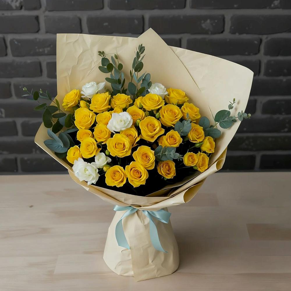 Букет цветов из: Розы в Константиновском