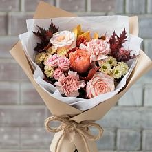 Букет цветов из:  Гвоздики, Хризантемы и Розы в Константиновском