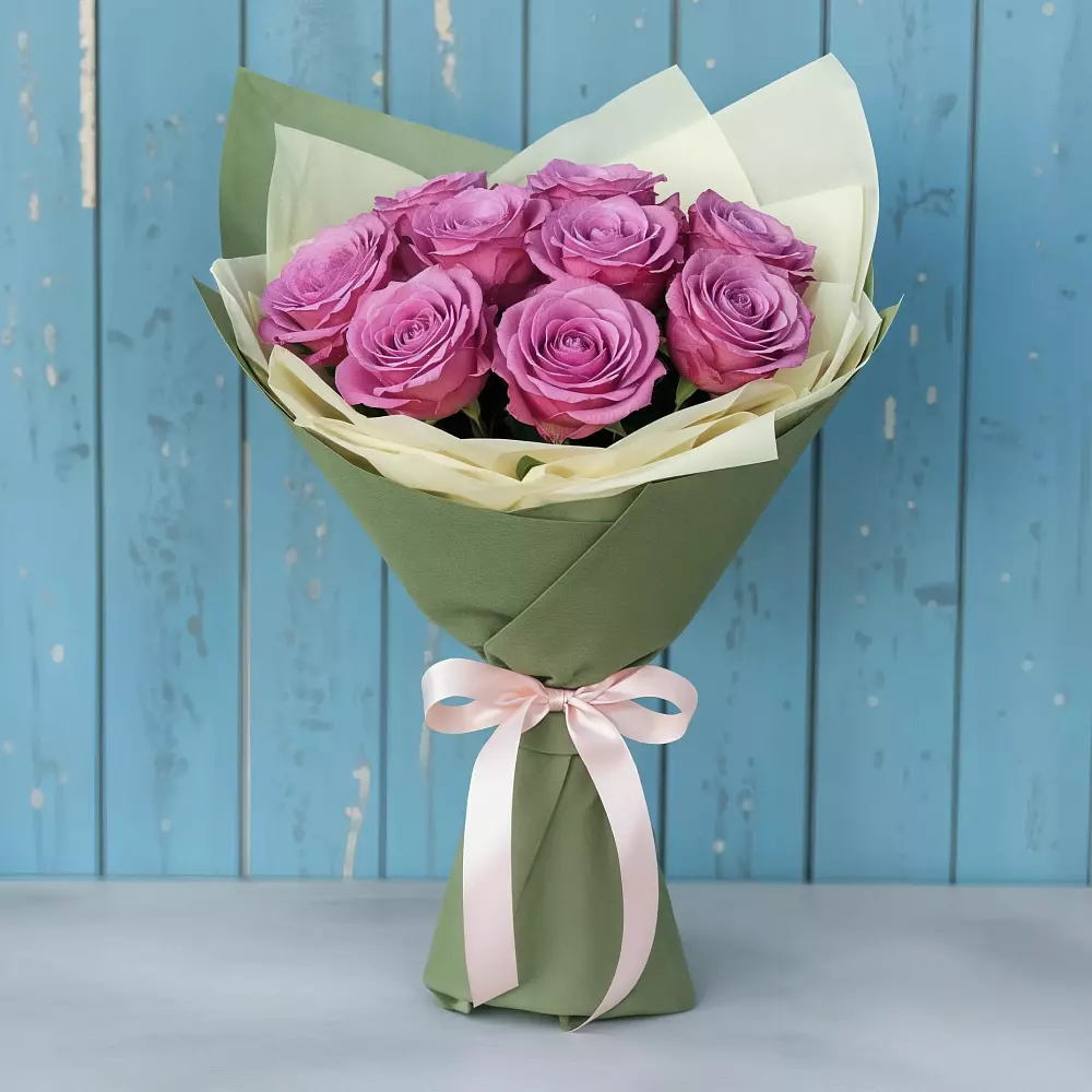 Букет Розы Фёрст Леди в Константиновском