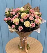 Букет цветов из:  Розы в Константиновском