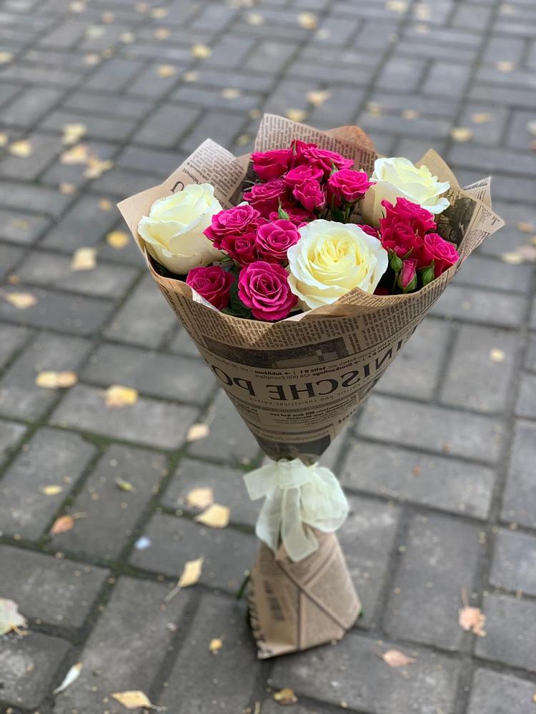 Букет цветов из: Розы в Константиновском