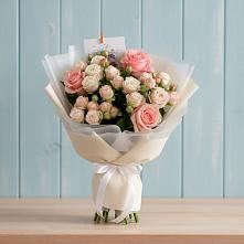 Букет цветов из:  Розы в Константиновском