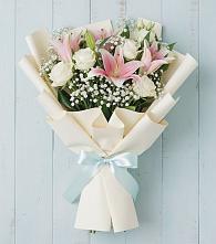 Букет цветов из:  Лилии в Константиновском