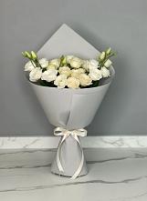 Букет цветов из:  Розы и Лизиантусы в Константиновском